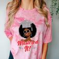 Master Degree Graduation Gifts Black Girl Comfort Color Blast T-Shirt Clay