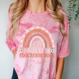 MASTER OF EDUCATION ROCK Master Graduation Comfort Color Blast T-Shirt Clay