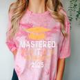 Mastered It 2025 Masters Degree Graduation Graduate Mba Comfort Color Blast T-Shirt Clay
