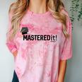 Masters Degree Graduation For Him Her Diploma T-Shirt Comfort Color Blast T-Shirt Clay