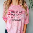 Master's Degree Graduation Graduate Comfort Color Blast T-Shirt Clay