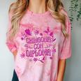 Masters Graduation Educated Latina Chingona Con Diploma Comfort Color Blast T-Shirt Clay