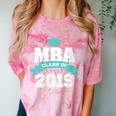 MBA Class Of 2019 Graduate Business School Graduation Comfort Color Blast T-Shirt Clay