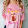 By Any Means Necessary Graduation HBCU Educated Girl Comfort Color Blast T-Shirt Clay