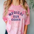 Medical Coder CPC Medical Coding Graduation Comfort Color Blast T-Shirt Clay