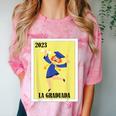 Mexican For Graduation La Graduada 2023 Comfort Color Blast T-Shirt Clay