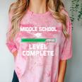 Middle School Graduation Shirt 8th Grade Comfort Color Blast T-Shirt Clay