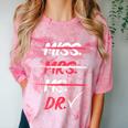 Miss Mrs Ms Dr Doctorate Graduation Comfort Color Blast T-Shirt Clay