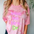 MIss Ms Mrs Dr Graduation Phd Pink And Green Class 2021 Comfort Color Blast T-Shirt Clay