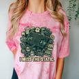 I Miss The Static Retro VHS Nostalgia Art Comfort Color Blast T-Shirt Clay I Miss The Static Retro VHS Nostalgia Art Comfort Color Blast T-Shirt Clay