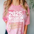 Mission Graduation Accomplished For Class Of 2025 Comfort Color Blast T-Shirt Clay