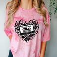 Mixed Tape Emotions Music Lover Nostalgia Quote Premium Tri-Blend Comfort Color Blast T-Shirt Clay