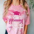 My Mommy Did It And She Did It For Me Graduation Daughter Comfort Color Blast T-Shirt Clay