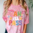 Nah I'Ll Pass Introvert Excuse Rest Humor Comfort Color Blast T-Shirt Clay
