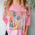 Next Stop High School Middle School Graduation Last Day Comfort Color Blast T-Shirt Clay