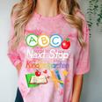 Next Stop Kindergarten Preschool Graduation 2025 Boy Girl Comfort Color Blast T-Shirt Clay