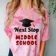 Next Stop Middle School Graduation Comfort Color Blast T-Shirt Clay