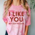 I Like You But Got No Game Introvert Minimalist Joke Comfort Color Blast T-Shirt Clay I Like You But Got No Game Introvert Minimalist Joke Comfort Color Blast T-Shirt Clay
