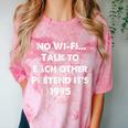 No WiFi Talk To Each Other – Retro 90s Nostalgia Comfort Color Blast T-Shirt Clay No WiFi Talk To Each Other – Retro 90s Nostalgia Comfort Color Blast T-Shirt Clay