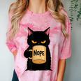 Nope Coffee Cat – Introvert Humor Monday Kitty Comfort Color Blast T-Shirt Clay Nope Coffee Cat – Introvert Humor Monday Kitty Comfort Color Blast T-Shirt Clay