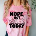 Nope Not Today Antisocial Introvert Cat Lover Men Women Kids Comfort Color Blast T-Shirt Clay Nope Not Today Antisocial Introvert Cat Lover Men Women Kids Comfort Color Blast T-Shirt Clay
