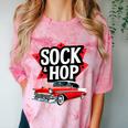 Nostalgia 1950s Sock Hop Dance Comfort Color Blast T-Shirt Clay