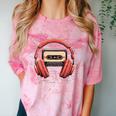 Nostalgia Cassette Men Women 80s 90s Retro Mixtape Tape Comfort Color Blast T-Shirt Clay