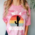 Not A Hugger Cactus Introvert Antisocial Comfort Color Blast T-Shirt Clay Not A Hugger Cactus Introvert Antisocial Comfort Color Blast T-Shirt Clay