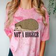 Not A Hugger Hedgehog Introvert Sarcasm Antisocial Comfort Color Blast T-Shirt Clay Not A Hugger Hedgehog Introvert Sarcasm Antisocial Comfort Color Blast T-Shirt Clay