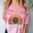 Not A Hugger Retro Sea Urchin Sarcastic Introvert Comfort Color Blast T-Shirt Clay