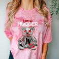 Not A Hugger Teddy Bear Antisocial Introvert Comfort Color Blast T-Shirt Clay Not A Hugger Teddy Bear Antisocial Introvert Comfort Color Blast T-Shirt Clay