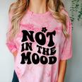 Not In The Mood Anti Social Introvert Sarcastic Retro Comfort Color Blast T-Shirt Clay Not In The Mood Anti Social Introvert Sarcastic Retro Comfort Color Blast T-Shirt Clay