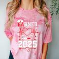 Nurse Earned It 2025 Nurse Graduation RN LPN Class Of 2025 Comfort Color Blast T-Shirt Clay