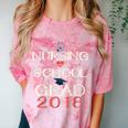 Nurse Pinning Ceremony Nursing School 2018 Graduation Shirt Comfort Color Blast T-Shirt Clay