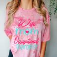 Occupational Therapist OT Therapy Mom Wife Graduation Comfort Color Blast T-Shirt Clay