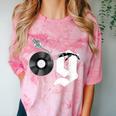 Old School Dad OG Hip Hop Head Vinyl Retro 80s90s Nostalgia Comfort Color Blast T-Shirt Clay