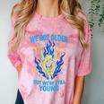 We Got Older Emo Punk Rock Nostalgia Comfort Color Blast T-Shirt Clay