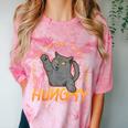 Overthinking And Also Hungry Introverted Overthinker Comfort Color Blast T-Shirt Clay