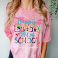 Paraprofessional Happy Last Day Of School Women Graduation Comfort Color Blast T-Shirt Clay