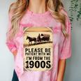 Be Patient With Me I'm From The 1900s Birthday Retirement Premium Tri-Blend Comfort Color Blast T-Shirt Clay