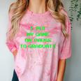 I Paused My Game To Graduate School Graduation Gamer Comfort Color Blast T-Shirt Clay