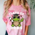 Peace Sign Hand Turtle Class Of 2026 Graduation Comfort Color Blast T-Shirt Clay