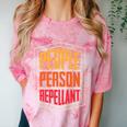 People Person Repellant Introvert Premium Comfort Color Blast T-Shirt Clay People Person Repellant Introvert Premium Comfort Color Blast T-Shirt Clay
