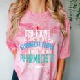 Pharmacist Christian Pharmacy Student PharmD Graduation Comfort Color Blast T-Shirt Clay