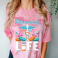 Pharmacy Life Pharmacist Chemist Student PharmD Graduation Comfort Color Blast T-Shirt Clay