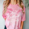 Phd Aunt Shirt Doctorate Graduations Doctoral Comfort Color Blast T-Shirt Clay