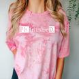 PhD Graduation Doctorate Student Graduate Comfort Color Blast T-Shirt Clay