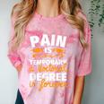 PhD Graduation PhD Graduate For Doctoral Grad Comfort Color Blast T-Shirt Clay