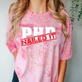 PHD Nailed It Graduation Doctorate Graduate Comfort Color Blast T-Shirt Clay