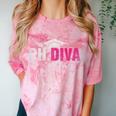 PhDiva PHD Student Graduation Degree Med Law School Comfort Color Blast T-Shirt Clay